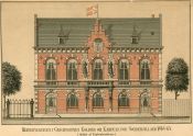 Våbenbrødrenes bygning 1890. Kolding Stadsarkiv, Fotograf N. N.