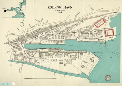 B16484 Kort Kolding Havn 1945.png