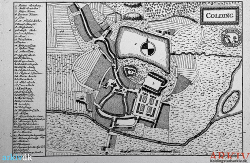 B70607 Pontoppidans Kort over Kolding 1768.png