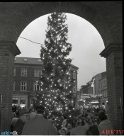 Juletræ på Akseltorv 1959